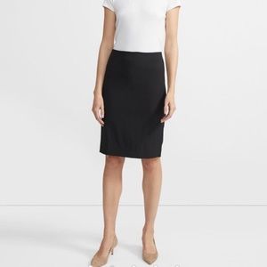 Theory Fine Stretch Wool Pencil skirt